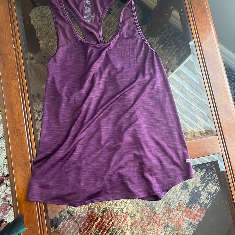 Athletic Works Women's Dark Purple Tank Top